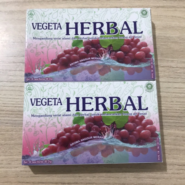 Vegeta Herbal aroma anggur merah - box