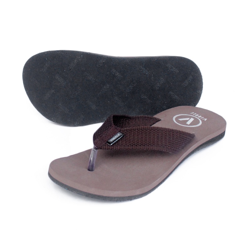 Sandal Jepit Pria Virale - Sandal Jepit - Sandal Pria - VIRALE 201 GREY