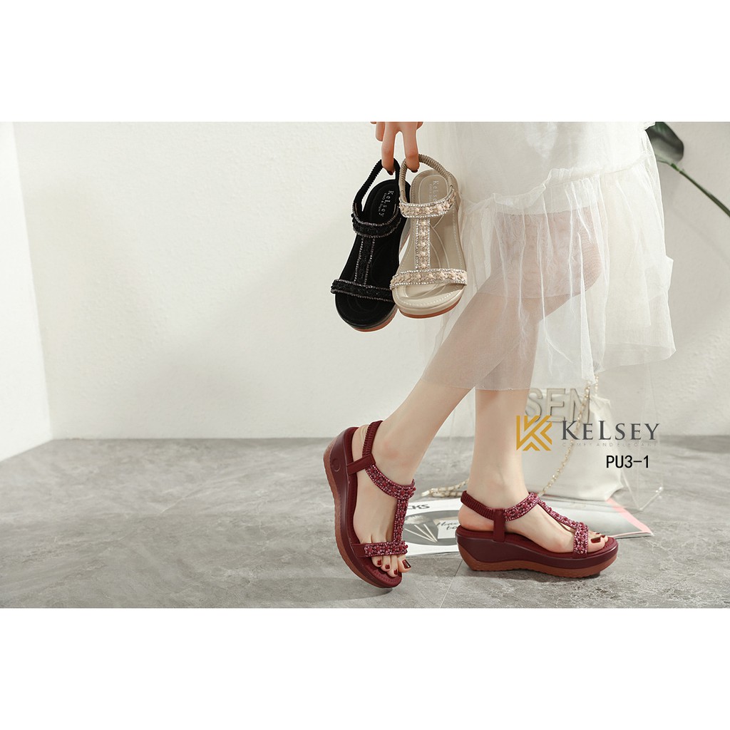 CK05 NEW ARRIVAL SANDAL KELSEY 0318/PU3-1 SEPATU WANITA SEPATU IMPOR