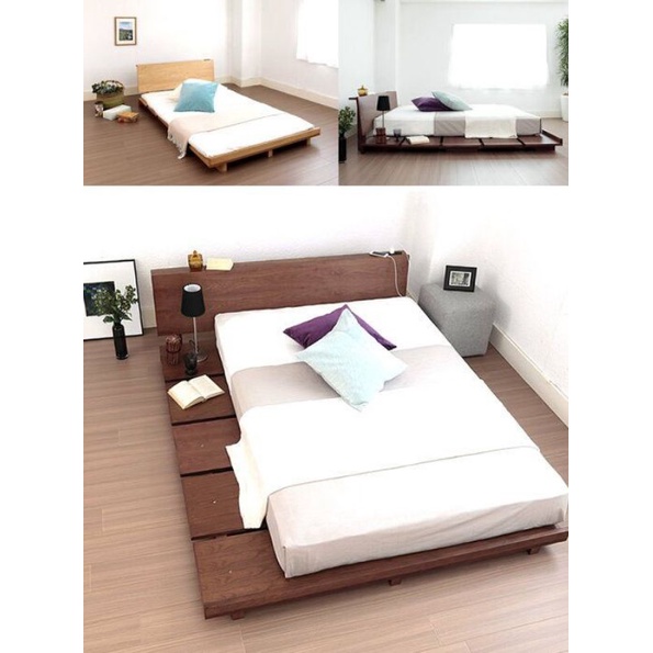 Dipan model minimalis modern kayu mahoni solid