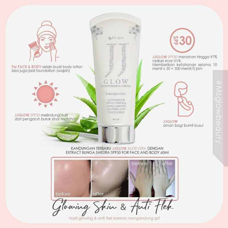 Ms Glow JJ Glow Moisturizing Cream