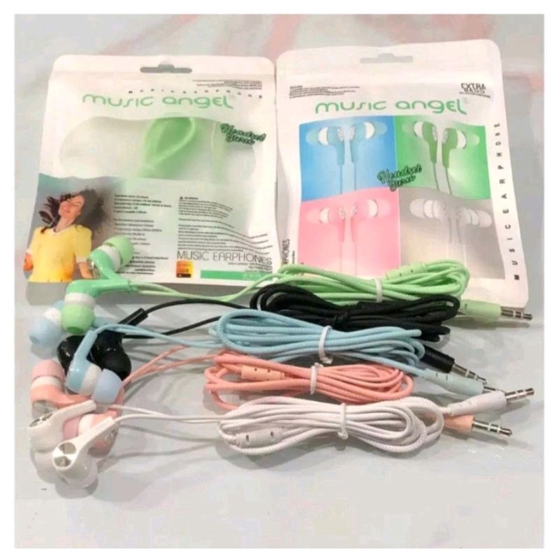 Handsfree Handset Music Angel Macaron Handset Handsfree Music Angel Macaron