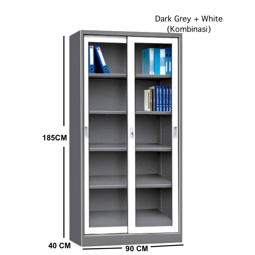 Lemari Arsip Pintu Geser Sliding Door Filing Cabinet Shopee Indonesia
