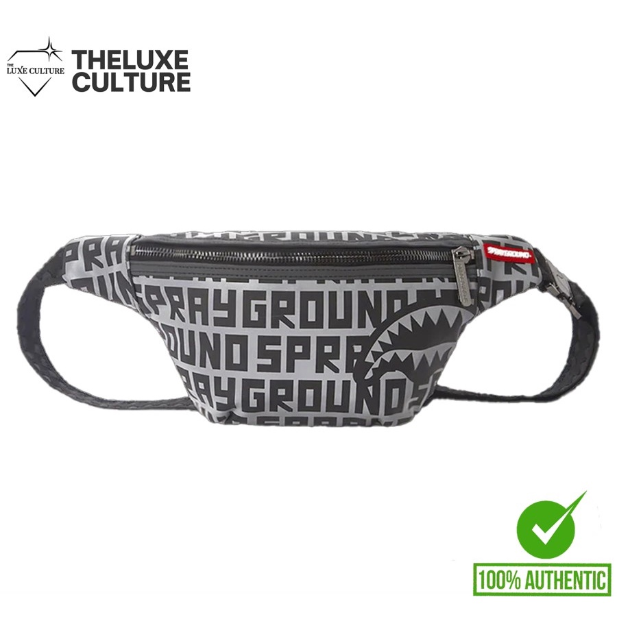 Jual Sprayground Reflective Black Waistbag (100 authentic) Shopee