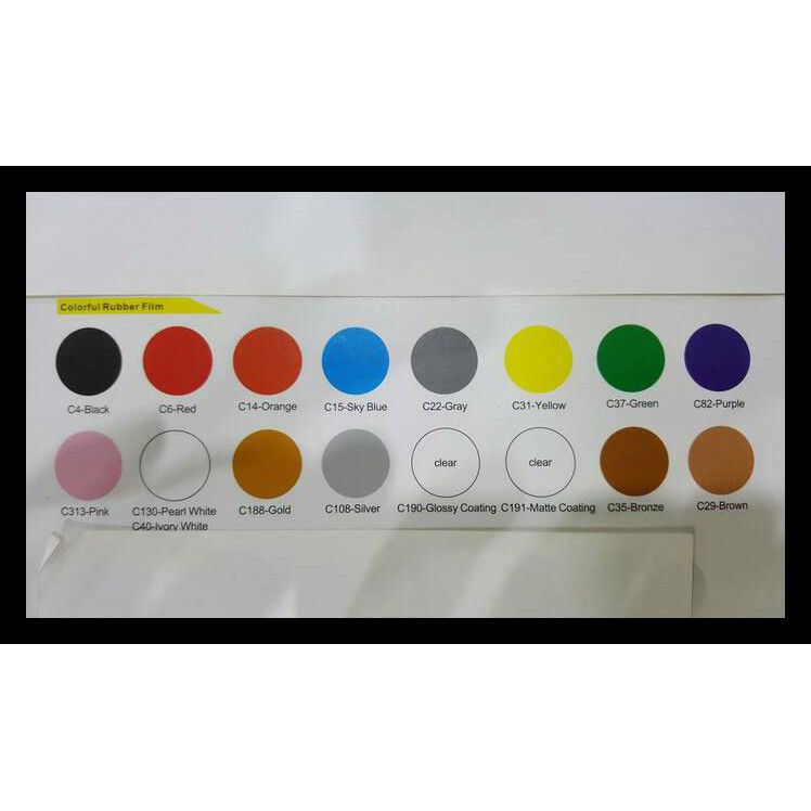 

BEST DEAL CARLAS RUBBER PAINT WARNA SOLID !!!!