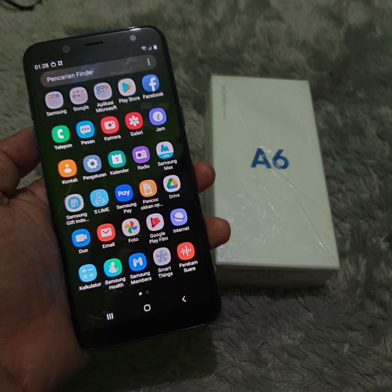 Samsung Galaxy A6 3/32gb second berkualitas