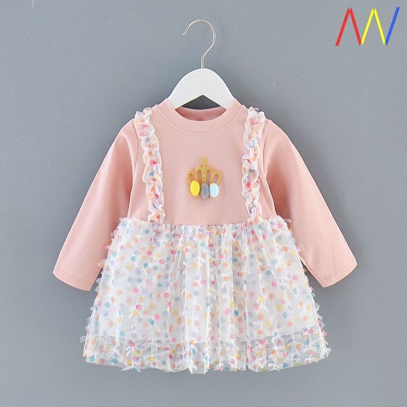 Bayi - 2 TAHUN | Yoo Na Dress Bayi Perempuan Gaun Bayi Perempuan Dres Tutu Korean Series Gaun Anak