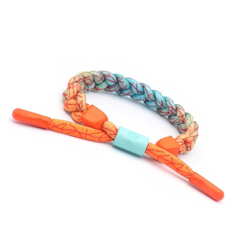 GELANG KEPANG TALI SEPATU COLORFUL SPORTY PRIA WANITA NYLON BRAIDED