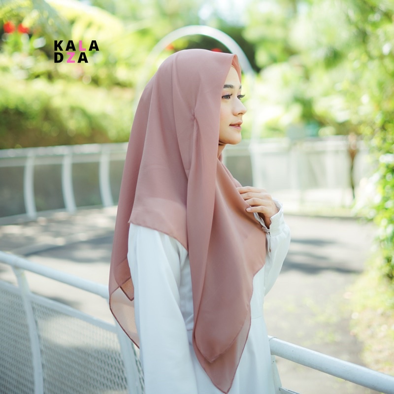 Kaladza Hijab - Segi Empat Instan Dahlia | Hijab Instan | Jilbab Cantik | Segi Empat Praktis-1