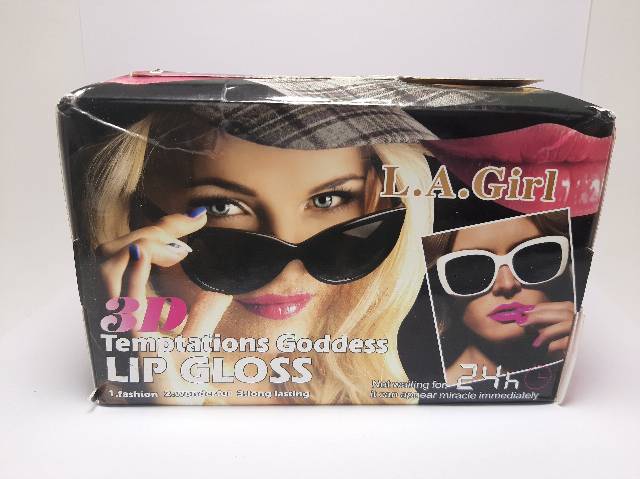 LIP GLOSS LA GIRL 3D TEMPTATIONS GODDESS HARGA 8PS