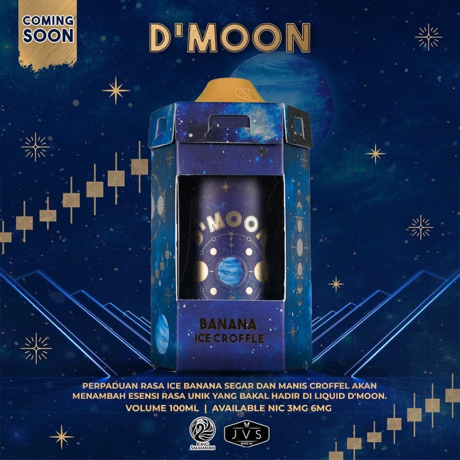 LIQUID 60ML D'MOON / LIQUIDS DMOON 60ML