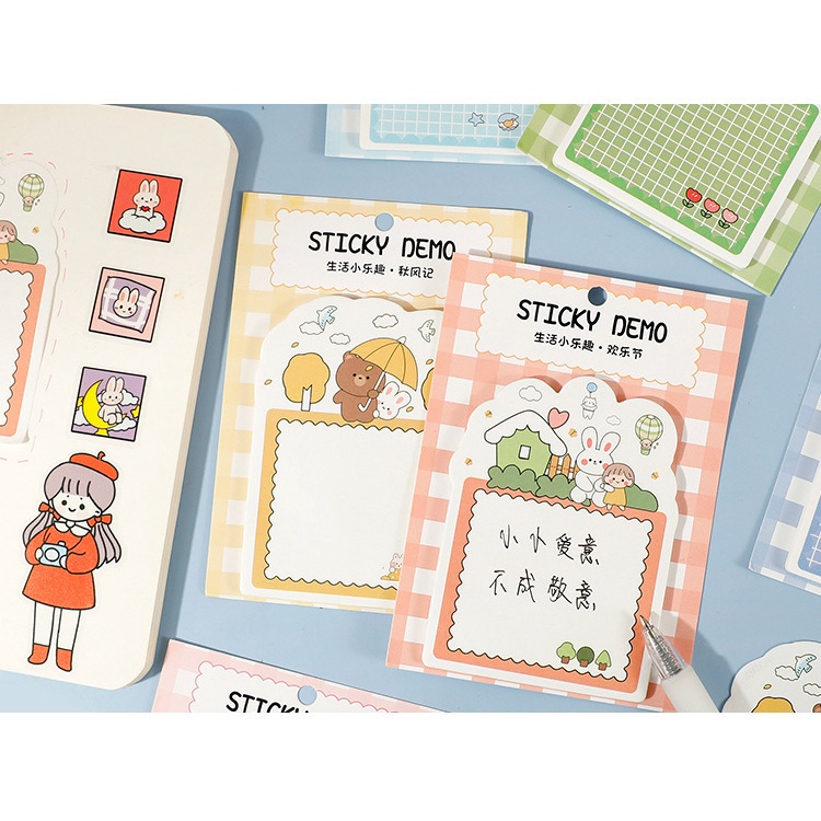 Kochen Sticky Notes Notepad Kertas Memo Penanda Buku Termurah Terlaris By Mykochen ina