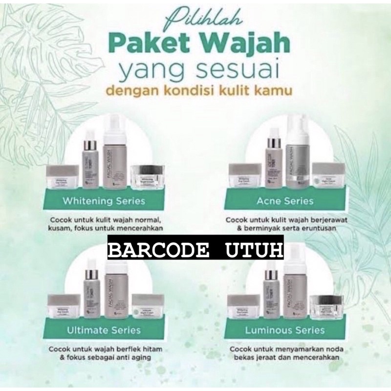 Ms Glow Original Paket Whitening Series Paket Acne Paket Luminous Paket Ultimate MS GLOW/ MS GLOMS G