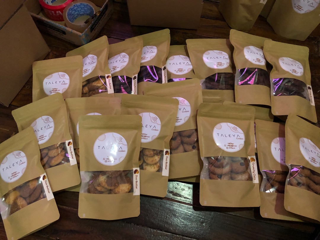 [i00 Pcs] Standing Pouch Window Ecopack 14x23 Kpack/ Kertas Paper/ Craft Kraft/ Kemasan Kopi