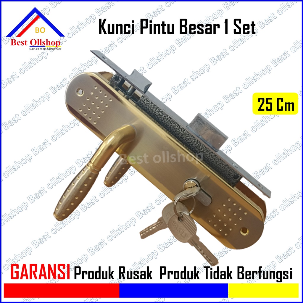 Handel Besar Babet 25 cm | Kunci Pintu Rumah Besar | Handel Besar Babet