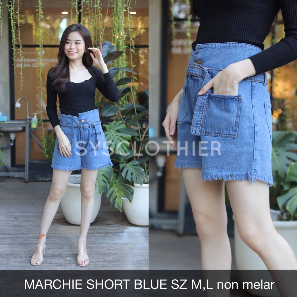 CELANA JEANS WANITA MARCHIE SHORTS