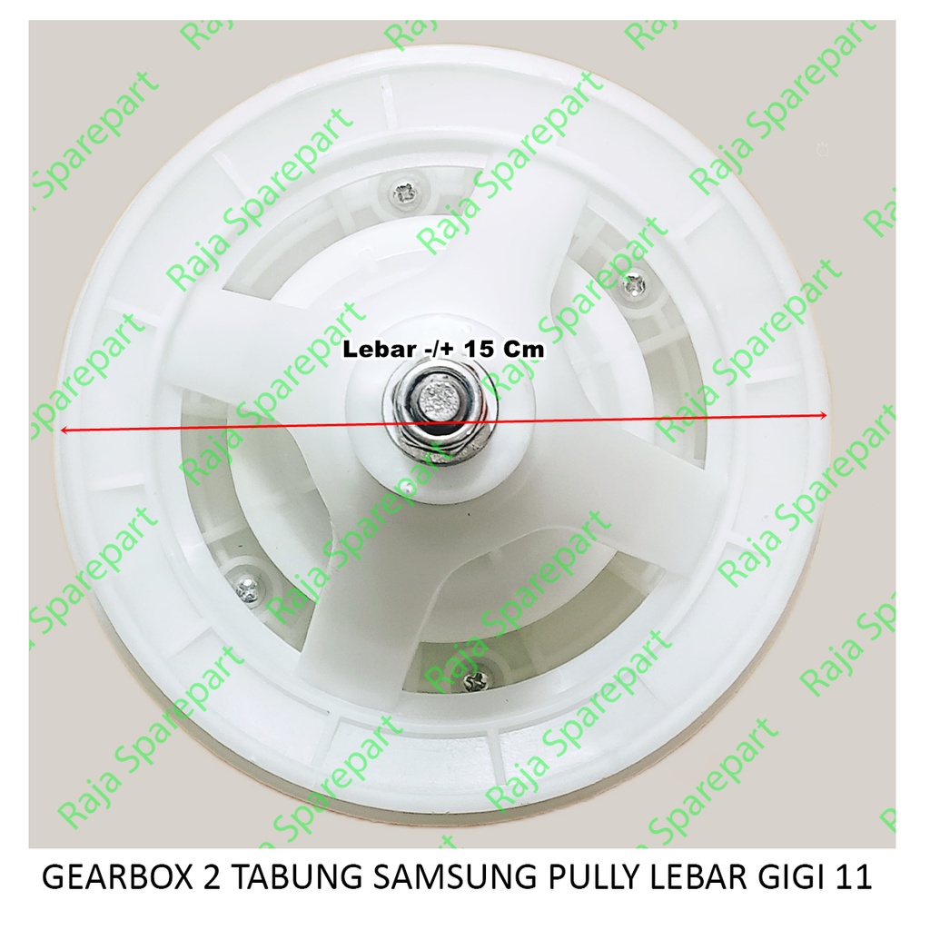 Gearbox Mesin Cuci 2 Tabung Samsung Pully Lebar Gigi 11 GB27