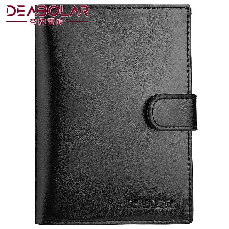 ORIGINAL DEABOLAR DOMPET TRAVEL PASPOR KARTU UANG BESAR KULIT KILAT LILIN SINTETIS K3247