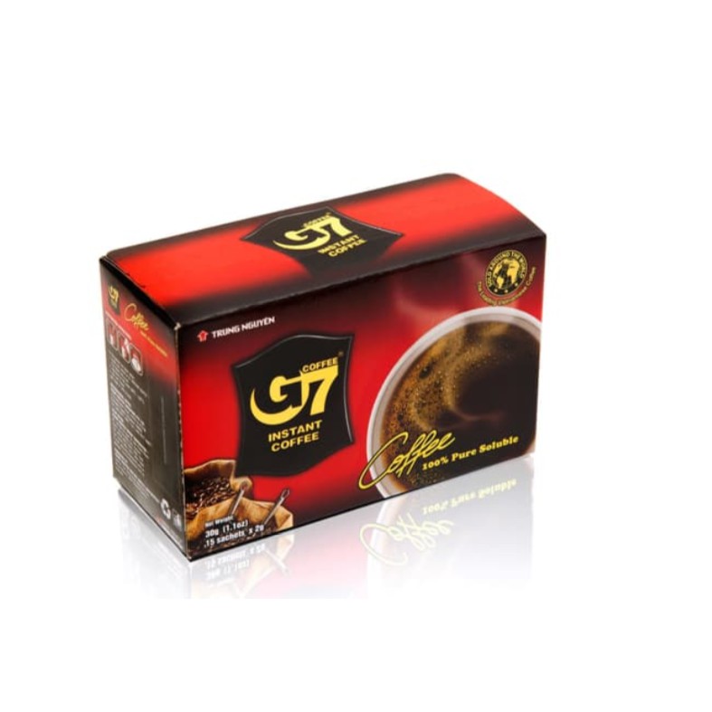 Kopi Vietnam G7 Black Instant Coffee Trung Nguyen Vietnamese Coffee
