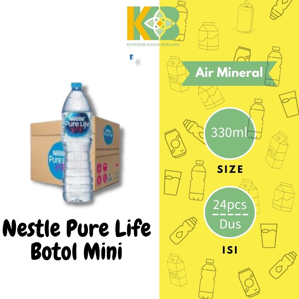 

Nestle Pure Life 330ml Isi 24 pcs