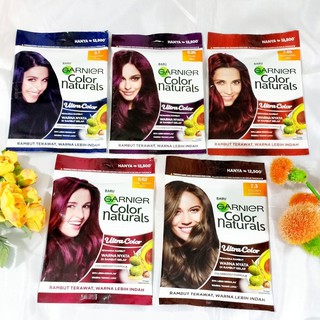 BPOM Semir Garnier Hair Color Sachet BPOM Semir rambut 