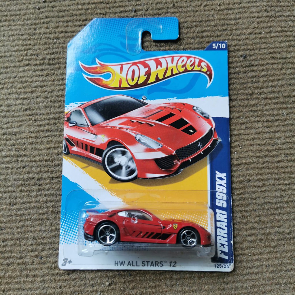 Hot Wheels Ferrari 599XX Merah HW All Stars 12 599 XX RED $TH HW Hotwheels Mobil Mainan Anak Laki