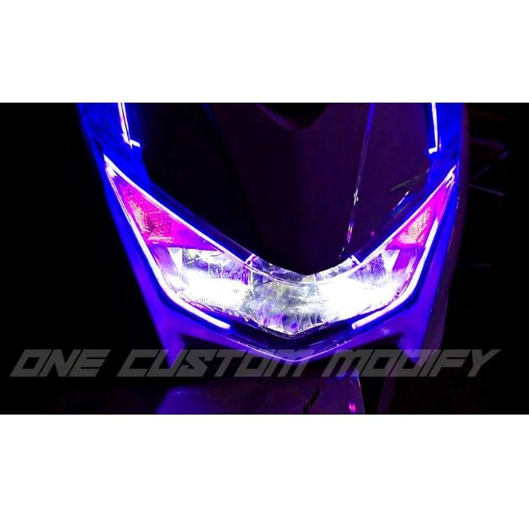 LAMPU ALIS DRL BONUS LED DEVIL EYES ALL NEW BEAT & BEAT STREET 2020 2021 2022 LAMPU LED SENJA {KAG.1