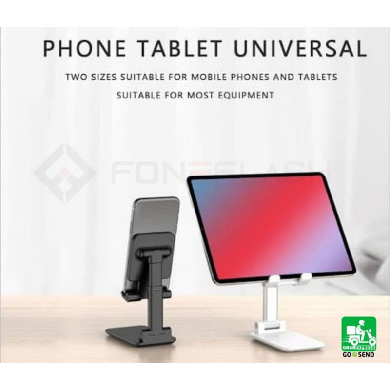 dudukan hp tablet folding meja holder universal