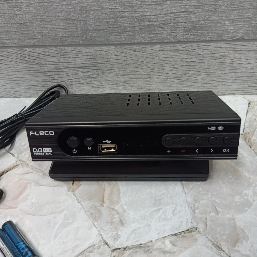 Set Top Box Fleco T2 DVB Receiver Digital Berkualitas