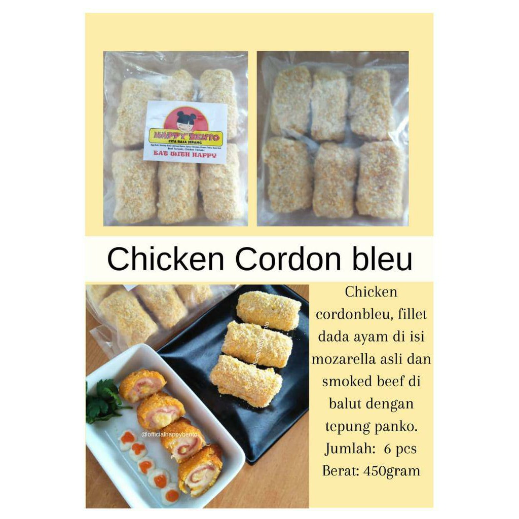 

Chicken Cordon Bleu ( Frozen Food )