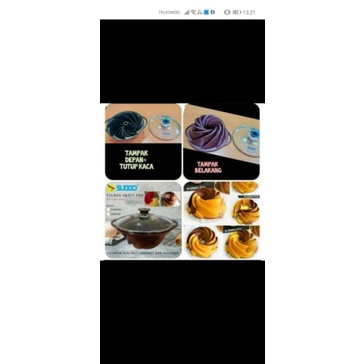 Cetakan Kue Bolu Tulban Multipan Suggo