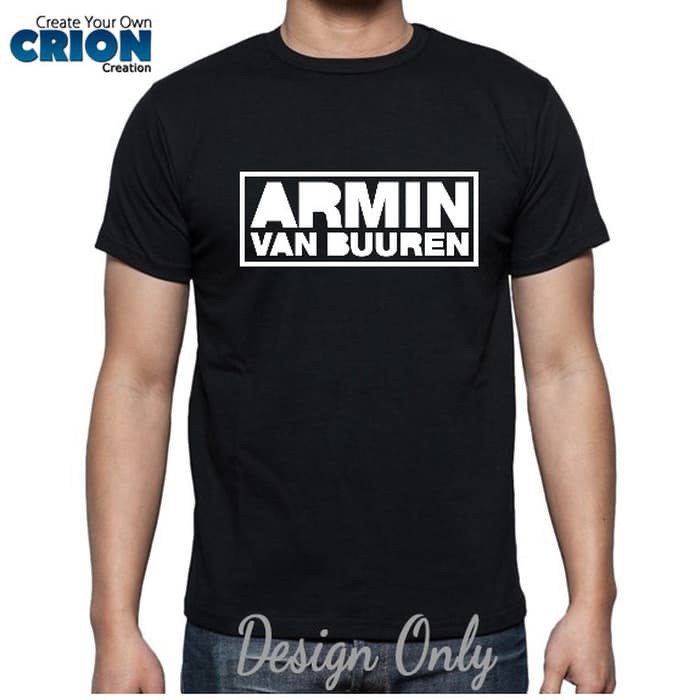 Kaos Armin Van Buuren - Armin Van Buuren Logo - By Crion