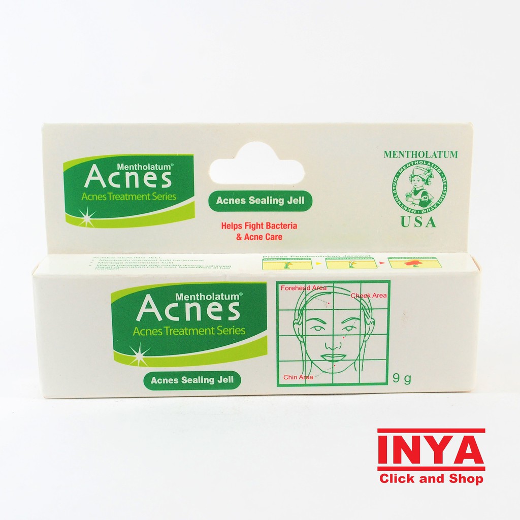 Obat Jerawat MENTHOLATUM USA ACNES SEALING JELL 9gr - ACNES TREATMENT SERIES