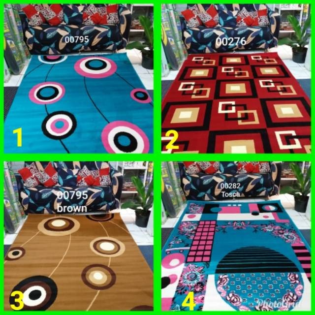 KARPET MODERNO KHUSUS M0TIF 02109 BORDEUX UK 160X210