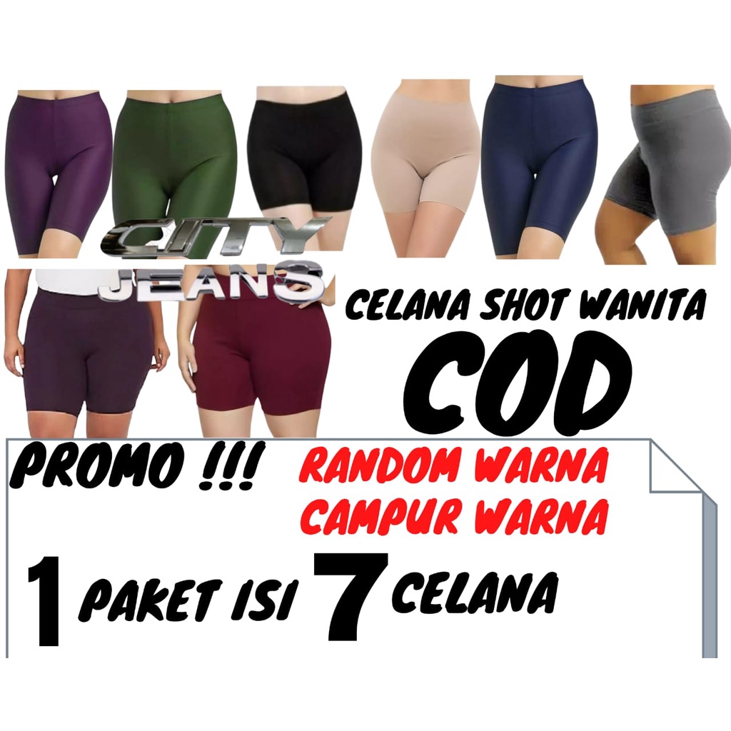 Celana Leging Pendek JUMBO Short BB 55-90kg Legging Shot Strit Sot Daleman Wanita JUMBO..-