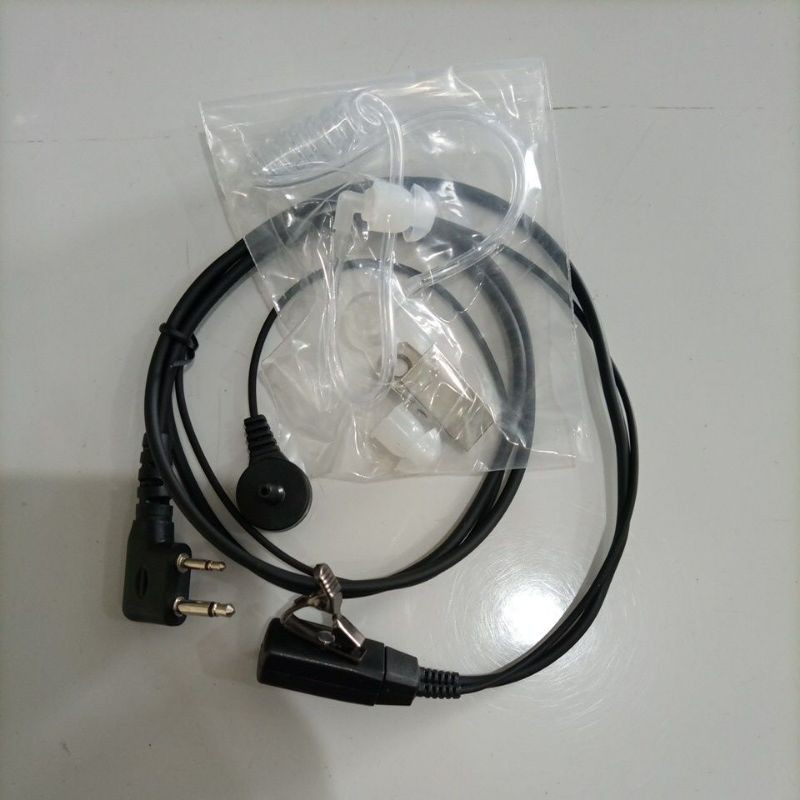 Earfon Icom Alinco airtube model FBI selang transparan earset earphone headset v80 dj w10 v88 W500