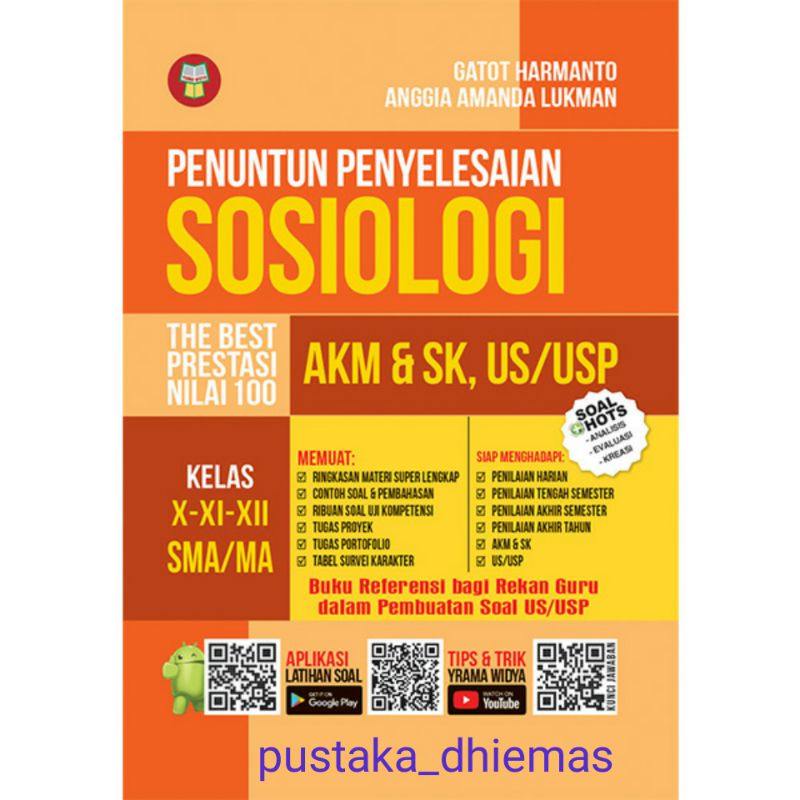 Buku Penuntun Penyelesaian Sosiologi Kelas X Xi Xii Sma Ma Indonesia