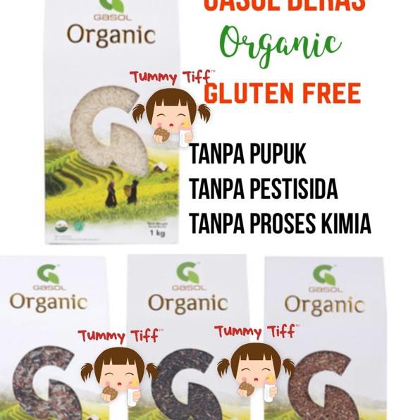 

ZNKA GASOL Beras organik 1kg ✸ ★★★★★