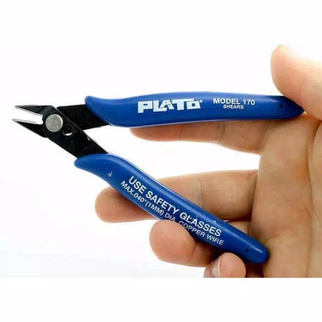 Tang Plato 5 inch Tang Potong Kawat Vapor Micro Nipper Plato