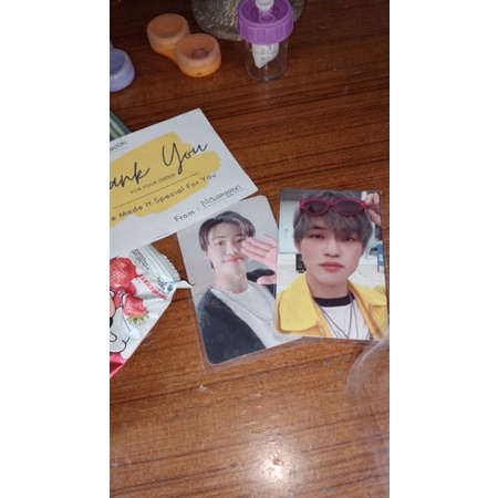 PHOTOCARD JAEMIN AR SELCA & CHENLE MIXTAPE DIGIPACK BEATBOX