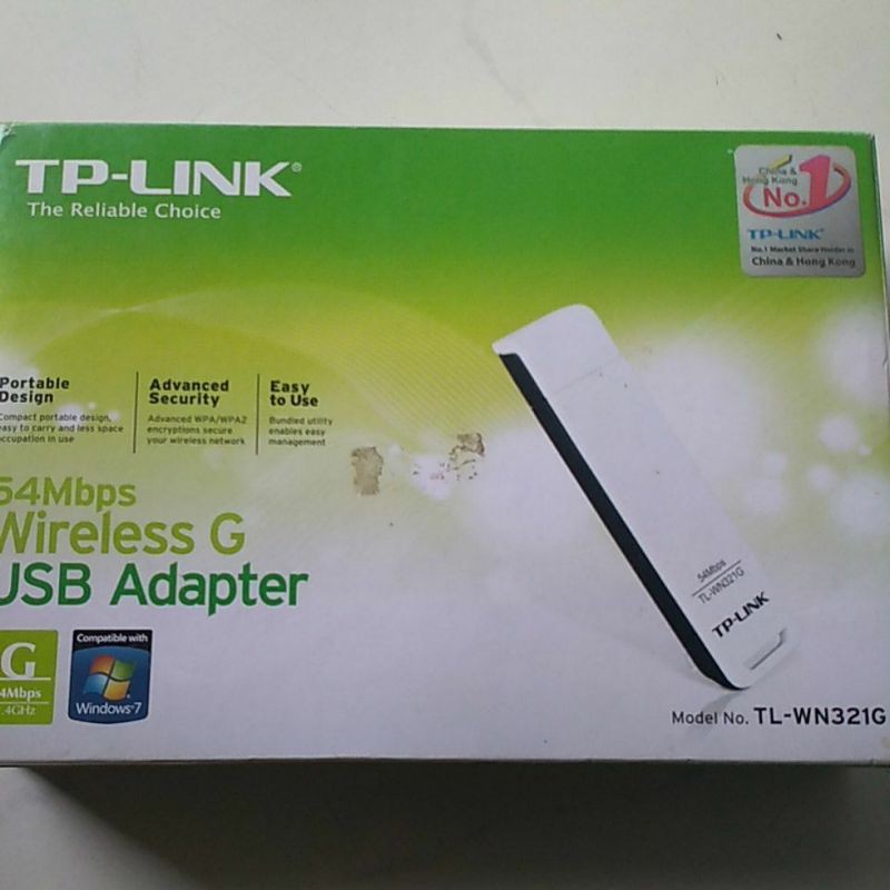 TP-Link wireless G USB adapter TL-WN321G