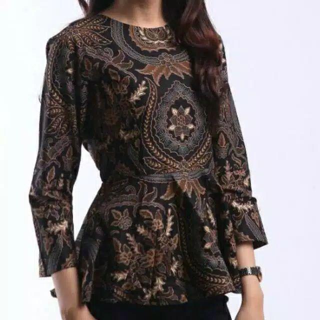 Blouse Batik Tutwuri Hitam