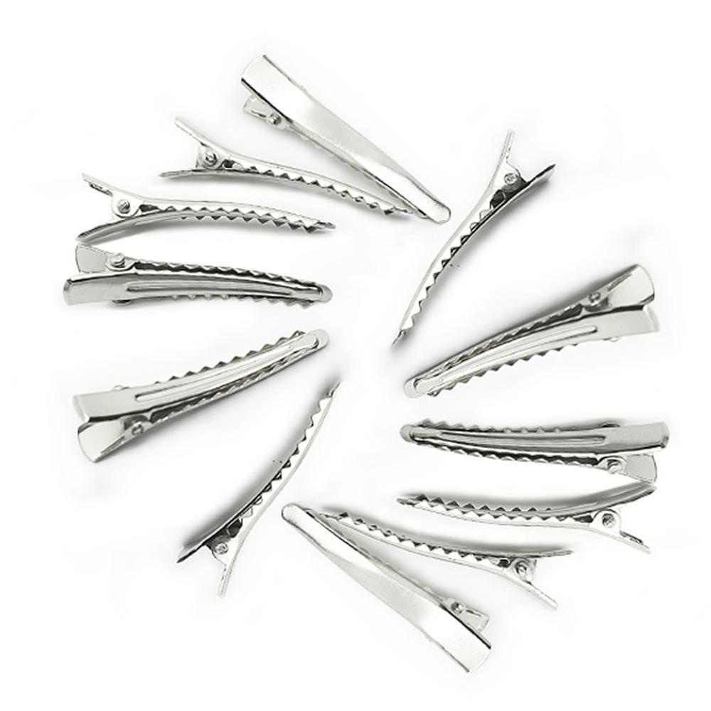 Nickolas1 Jepit Rambut Wanita Portable Perak Fashion Single Prong Styling Tools