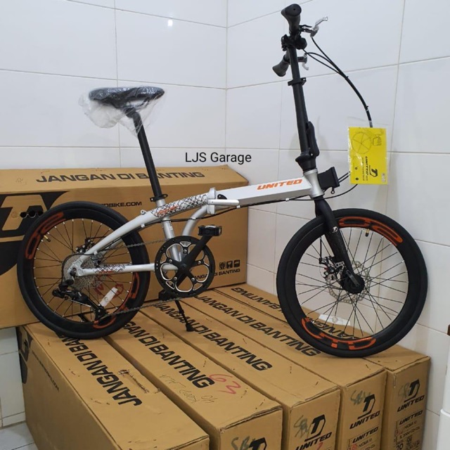 Sepeda Lipat United Nigma 10 Speed Limited Shopee Indonesia