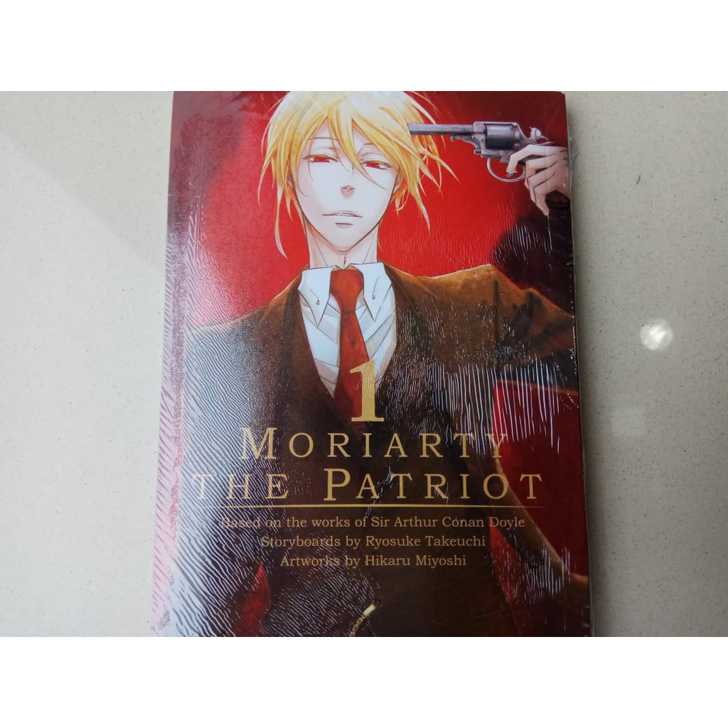 Komik Seri : Moriarty the Patriot by HIKARU MIYOSHI