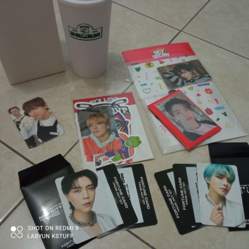 Tumbler Haechan Pc Renhyuck Luggage Sticker 90s Love Haechan Deco Sticker Jeno Jaemin Nomin Fortune 