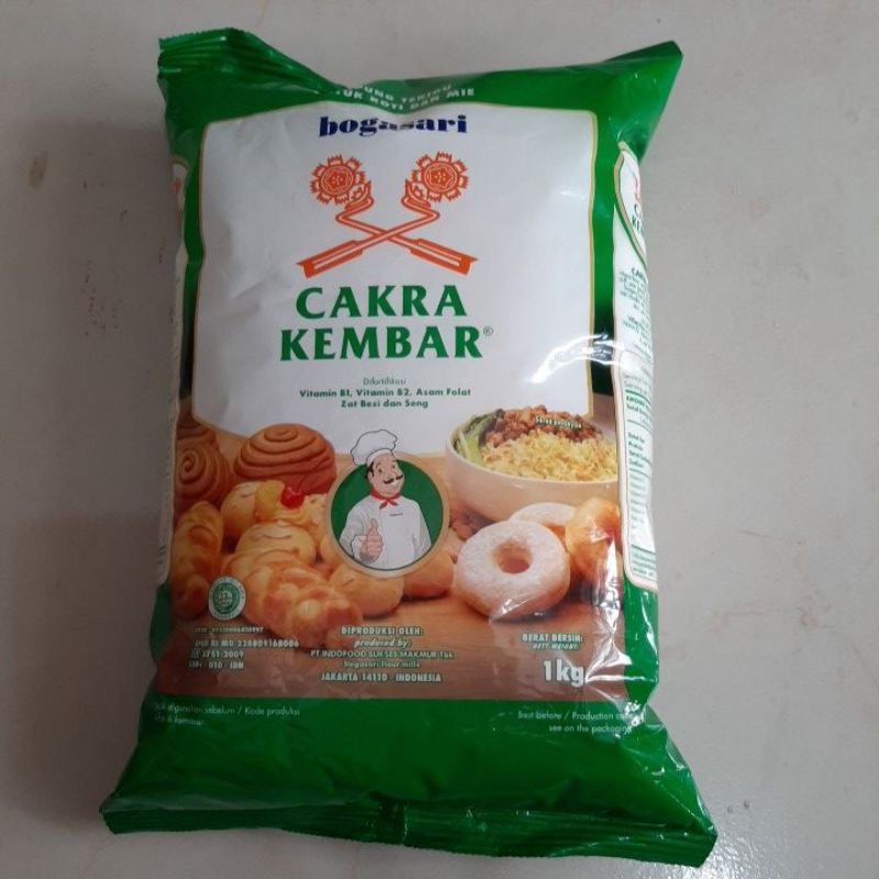 

TERIGU CAKRA KEMBAR 1 KG