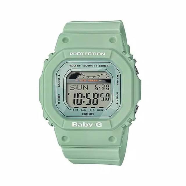 Casio Baby-G G-LIDE Type BLX-560-3DR Original / Jam Tangan Wanita Casio Baby-G BLX 560 3 Hijau