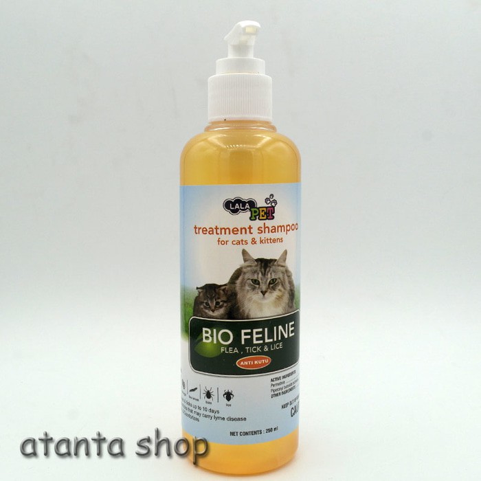 Jual Bio Feline Flea Tick Lice Treatment Shampoo 250ml For Cats Kitten Indonesia Shopee Indonesia