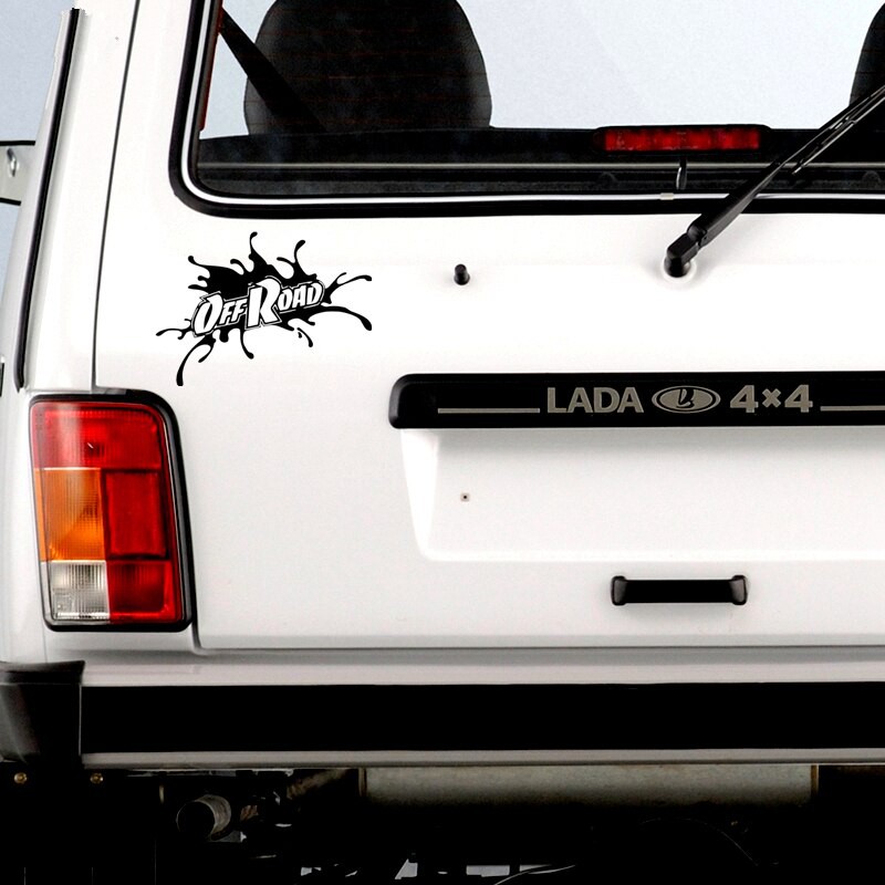 STICKER CUTTING STICKER MOBIL BERCAK OFF ROAD UNIVERSAL